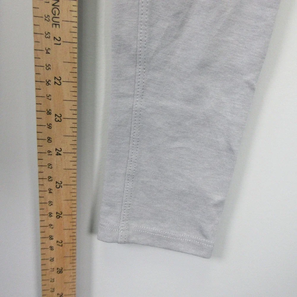 LUNYA Restore Pocket Legging Grey Supima Cotton Lounge Pants XS Made in USA - Picture 4 of 12